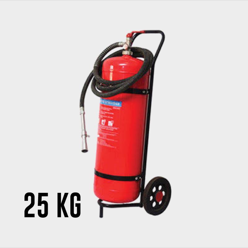 ABCE TROLLEY FIRE EXTINGUISHER 25KG