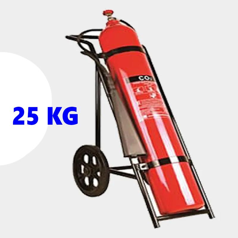 CO2 TROLLEY FIRE EXTINGUISHER 25KG